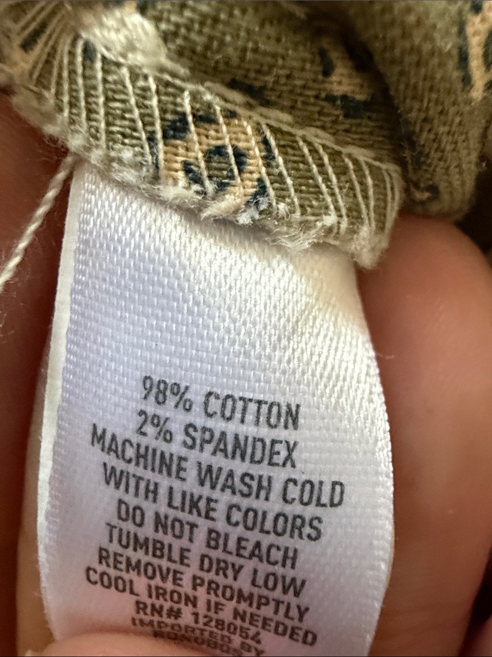 Bonobos slim chino tan pant 36/30 - Picture 6 of 6